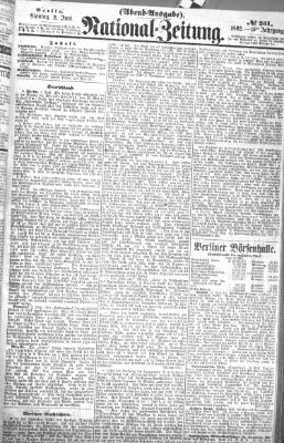 Nationalzeitung Montag 2. Juni 1862