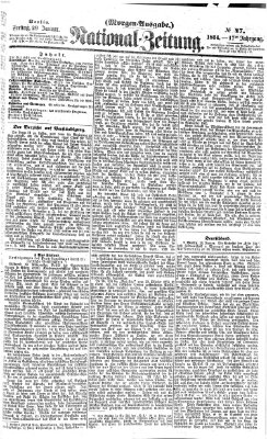 Nationalzeitung Freitag 29. Januar 1864