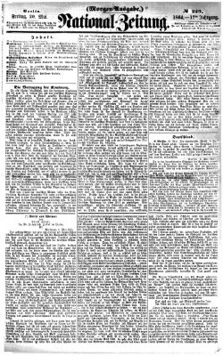Nationalzeitung Freitag 20. Mai 1864