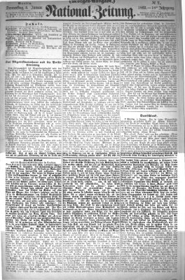 Nationalzeitung Donnerstag 5. Januar 1865