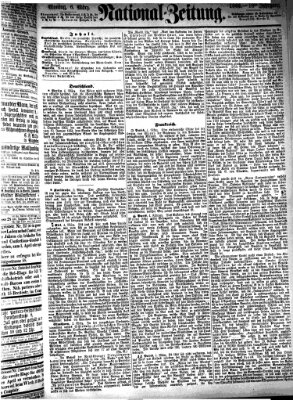 Nationalzeitung Montag 6. März 1865