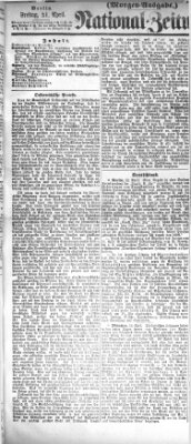 Nationalzeitung Freitag 21. April 1865
