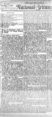 Nationalzeitung Sonntag 4. Juni 1865