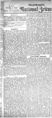 Nationalzeitung Dienstag 6. Juni 1865