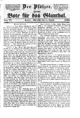 Pfälzer Mittwoch 11. August 1858