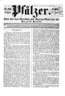 Pfälzer Mittwoch 10. September 1862