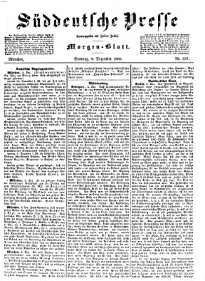 Süddeutsche Presse Sonntag 6. Dezember 1868