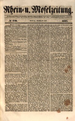Rhein- und Mosel-Zeitung Dienstag 27. Juli 1847