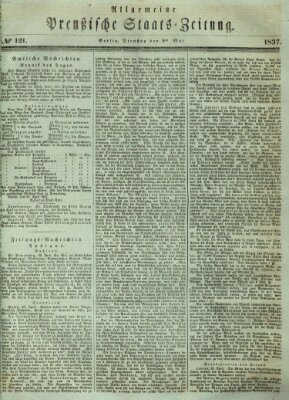 Allgemeine preußische Staats-Zeitung Dienstag 2. Mai 1837