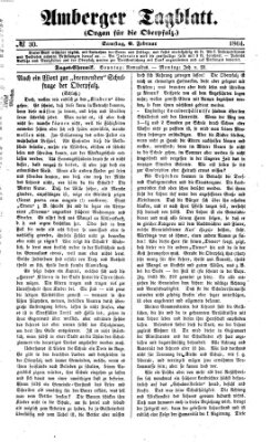 Amberger Tagblatt Samstag 6. Februar 1864