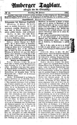 Amberger Tagblatt Dienstag 16. Februar 1864
