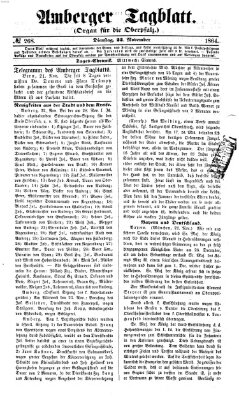 Amberger Tagblatt Dienstag 22. November 1864