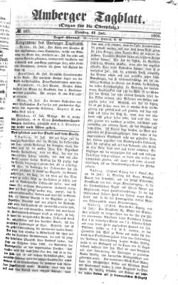Amberger Tagblatt Dienstag 17. Juli 1866