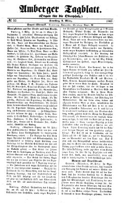 Amberger Tagblatt Samstag 2. März 1867