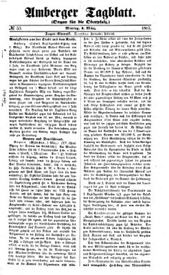 Amberger Tagblatt Montag 4. März 1867