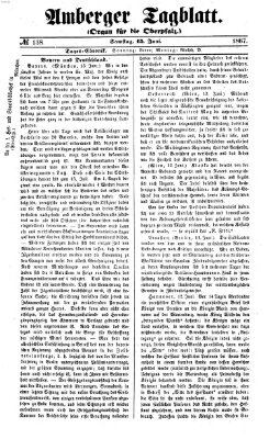 Amberger Tagblatt Samstag 15. Juni 1867