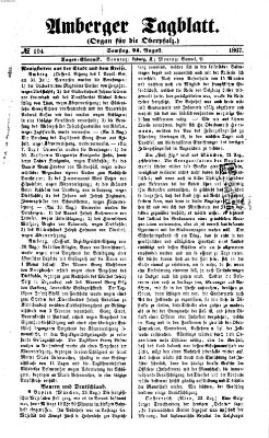 Amberger Tagblatt Samstag 24. August 1867