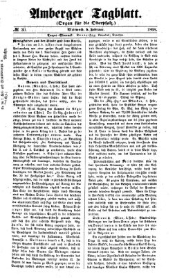Amberger Tagblatt Mittwoch 5. Februar 1868