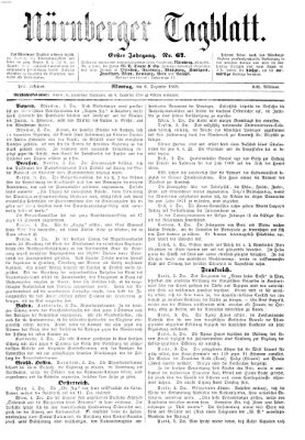 Nürnberger Tagblatt Montag 6. Dezember 1869