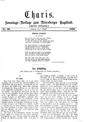 Charis (Nürnberger Tagblatt) Sonntag 7. August 1870