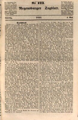 Regensburger Tagblatt Sonntag 5. Mai 1850