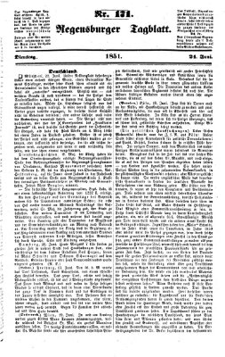Regensburger Tagblatt Dienstag 24. Juni 1851