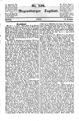 Regensburger Tagblatt Freitag 8. Oktober 1852
