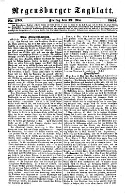 Regensburger Tagblatt Freitag 12. Mai 1854