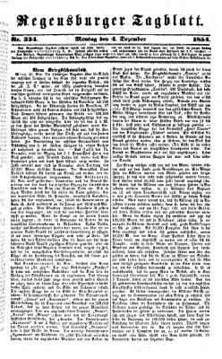 Regensburger Tagblatt Montag 4. Dezember 1854