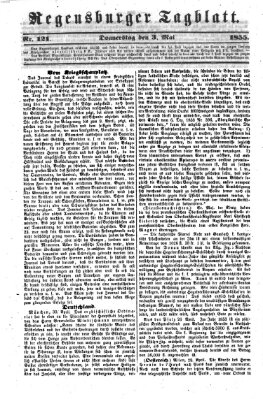 Regensburger Tagblatt Donnerstag 3. Mai 1855