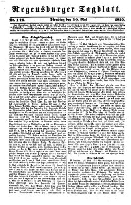 Regensburger Tagblatt Dienstag 29. Mai 1855