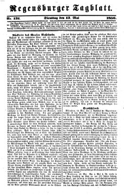 Regensburger Tagblatt Dienstag 13. Mai 1856