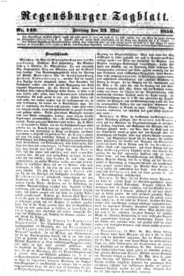 Regensburger Tagblatt Freitag 23. Mai 1856