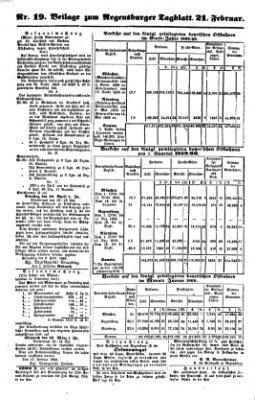 Regensburger Tagblatt Dienstag 21. Februar 1860