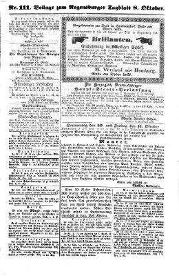 Regensburger Tagblatt Dienstag 8. Oktober 1861