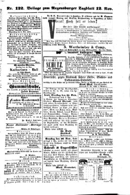 Regensburger Tagblatt Dienstag 12. November 1861