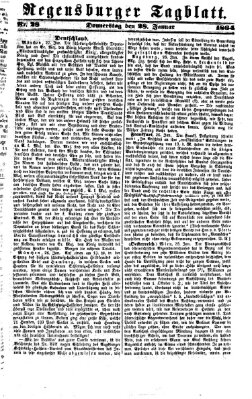 Regensburger Tagblatt Donnerstag 28. Januar 1864