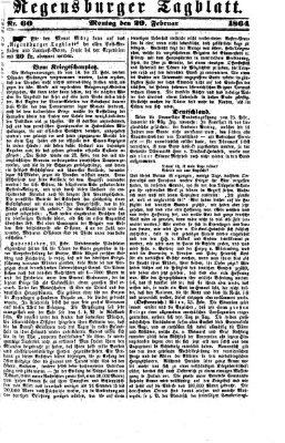 Regensburger Tagblatt Montag 29. Februar 1864