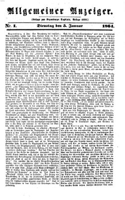 Regensburger Tagblatt Dienstag 5. Januar 1864