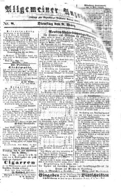 Regensburger Tagblatt Dienstag 8. März 1864