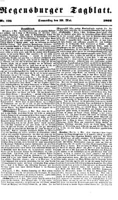 Regensburger Tagblatt Donnerstag 10. Mai 1866