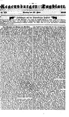 Regensburger Tagblatt Montag 25. Juni 1866