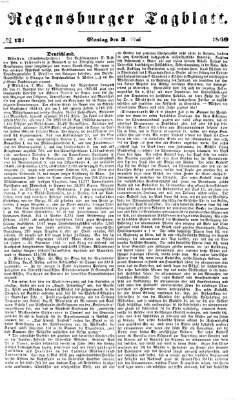 Regensburger Tagblatt Montag 3. Mai 1869