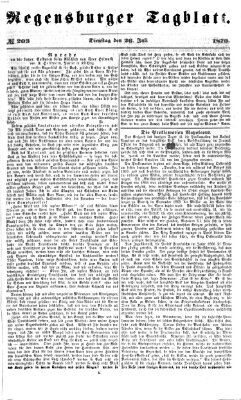 Regensburger Tagblatt Dienstag 26. Juli 1870