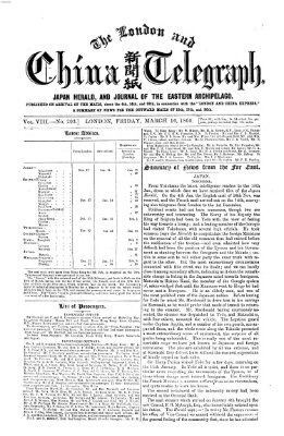 The London and China telegraph Freitag 16. März 1866