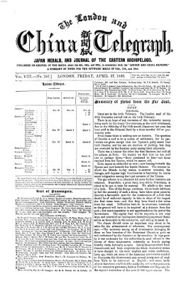 The London and China telegraph Freitag 27. April 1866