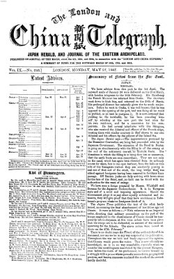 The London and China telegraph Montag 27. Mai 1867