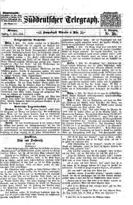 Süddeutscher Telegraph Sonntag 7. Februar 1869