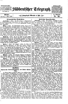 Süddeutscher Telegraph Freitag 9. April 1869