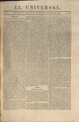 El Universal Freitag 20. Oktober 1820